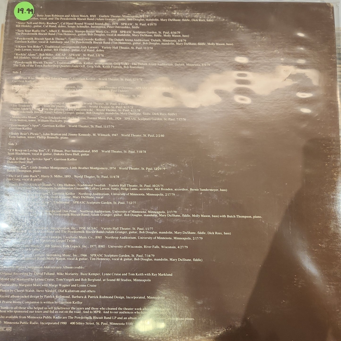 A Prairie Home Companion - Anniversary Album