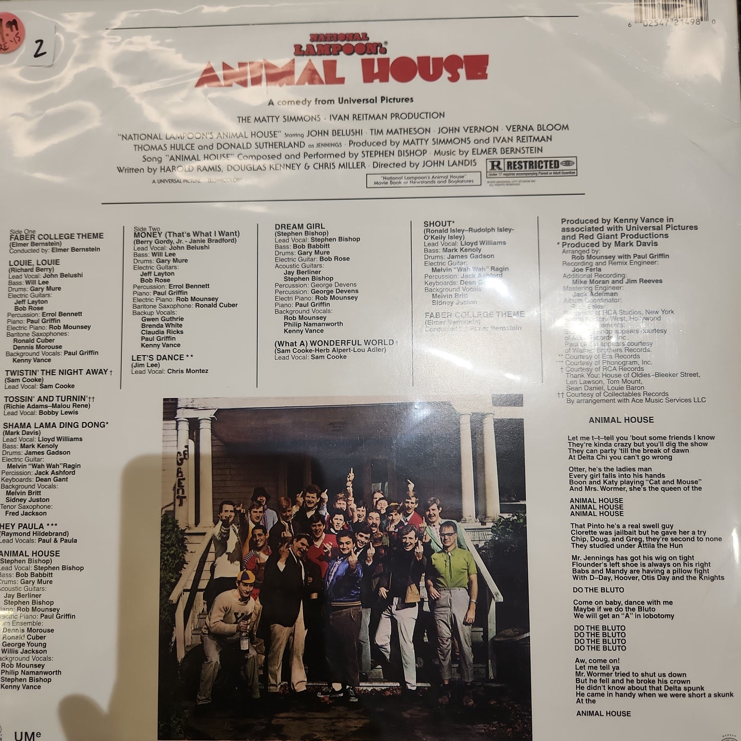 Animal House Soundtrack 2