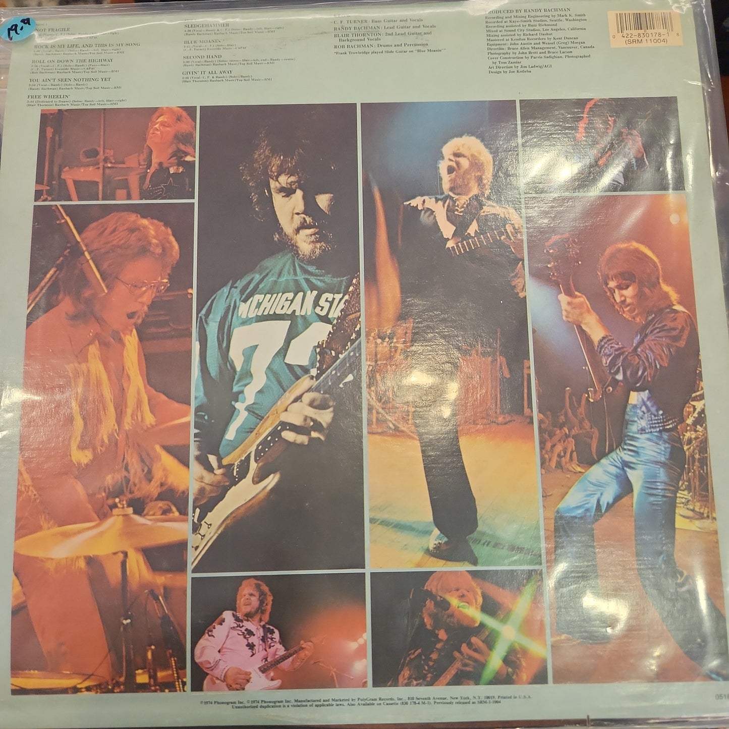 Bachman Turner Overdrive - Not Fragile