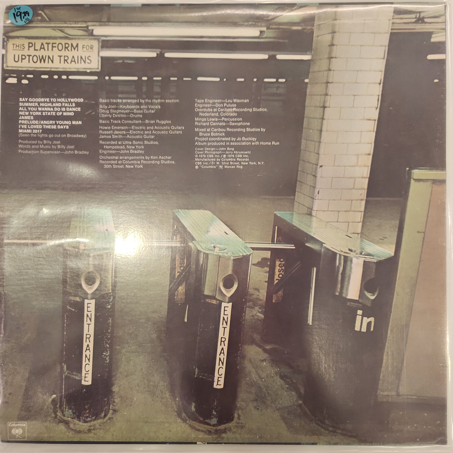 Billy Joel - Turnstiles