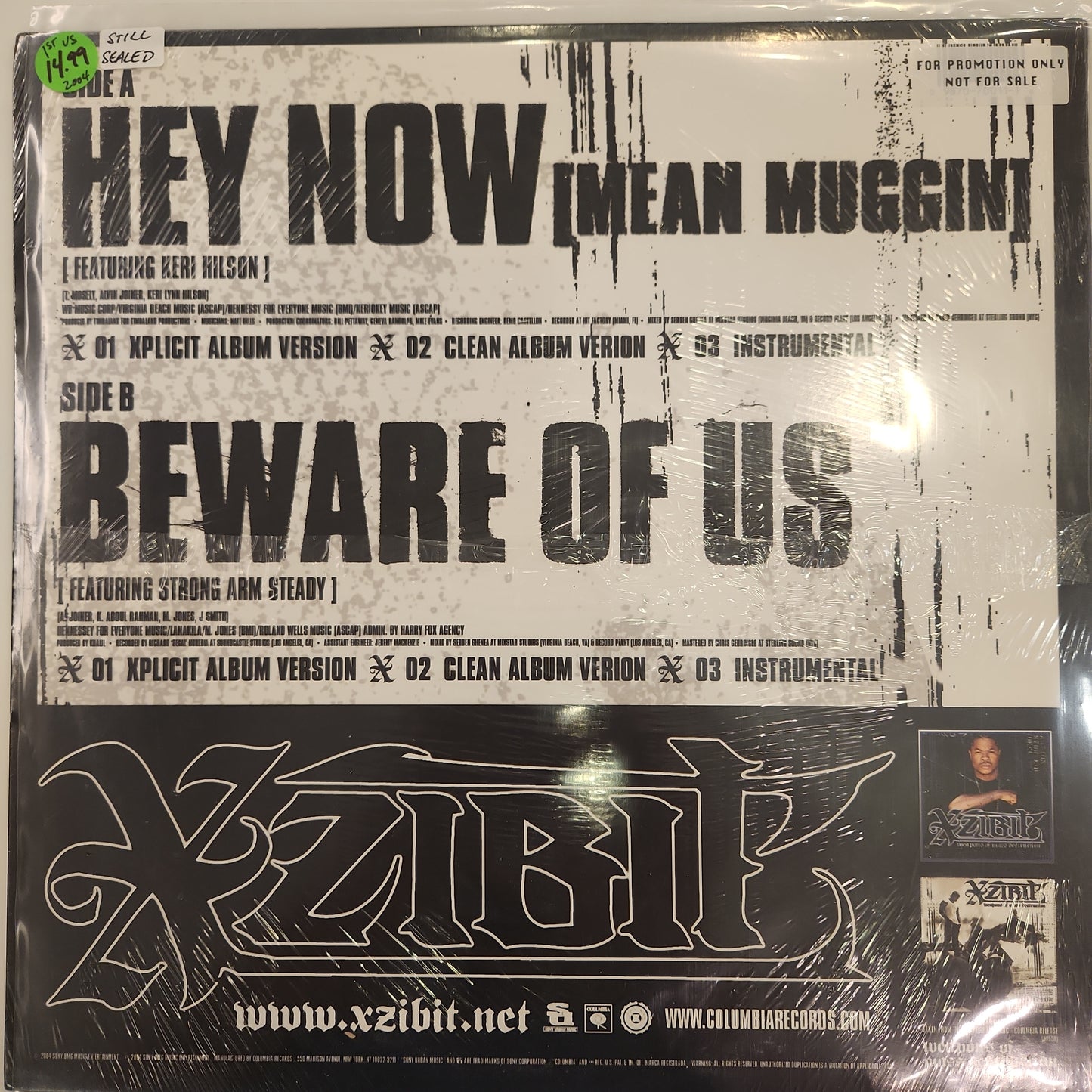 XZIBIT - Hey Now 12" Single