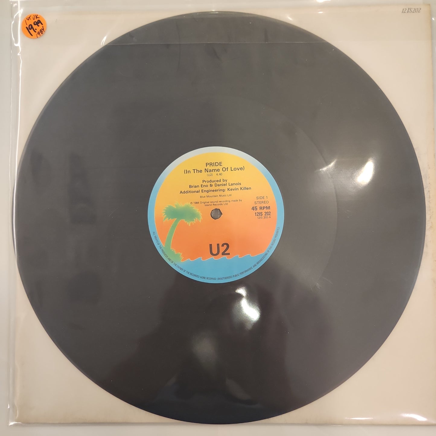 U2 - Pride (in the name of love) 12" Single
