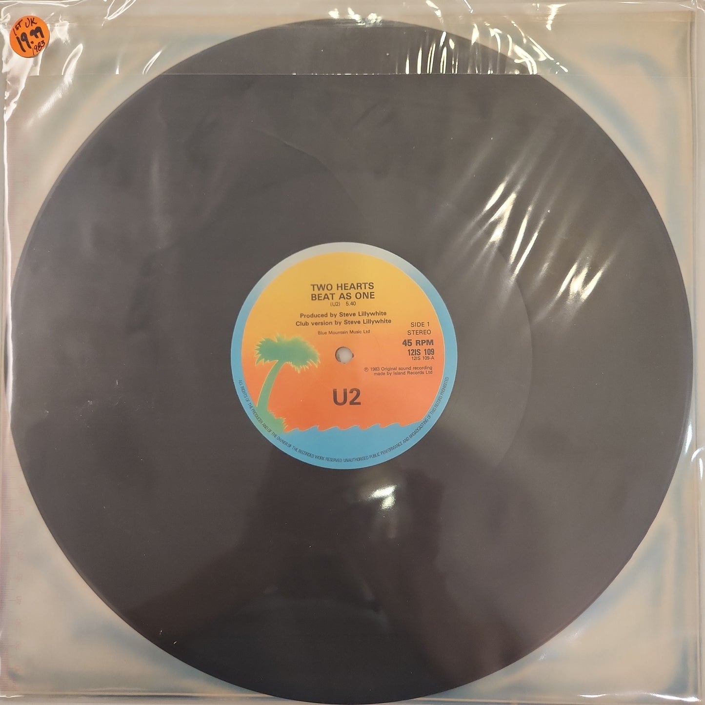 U2 - New Year's Day 12" Single