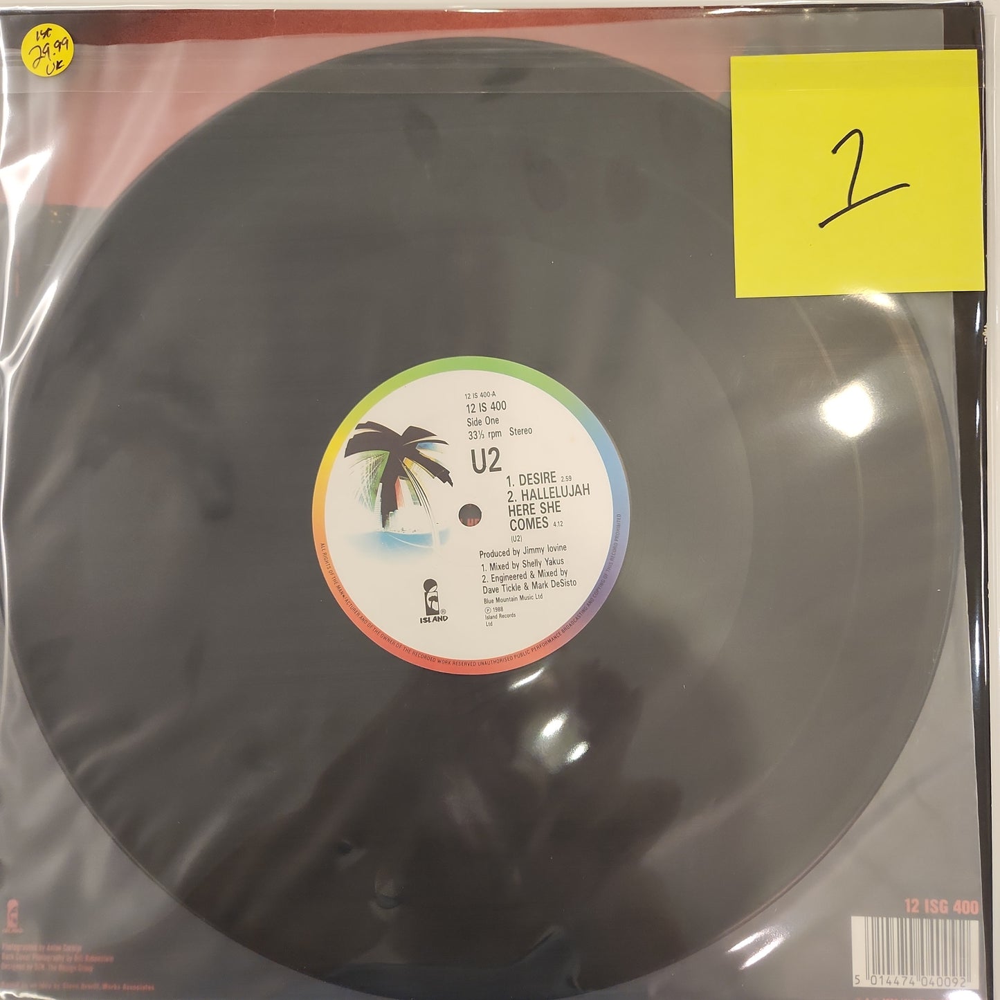 U2 - Desire E.P.