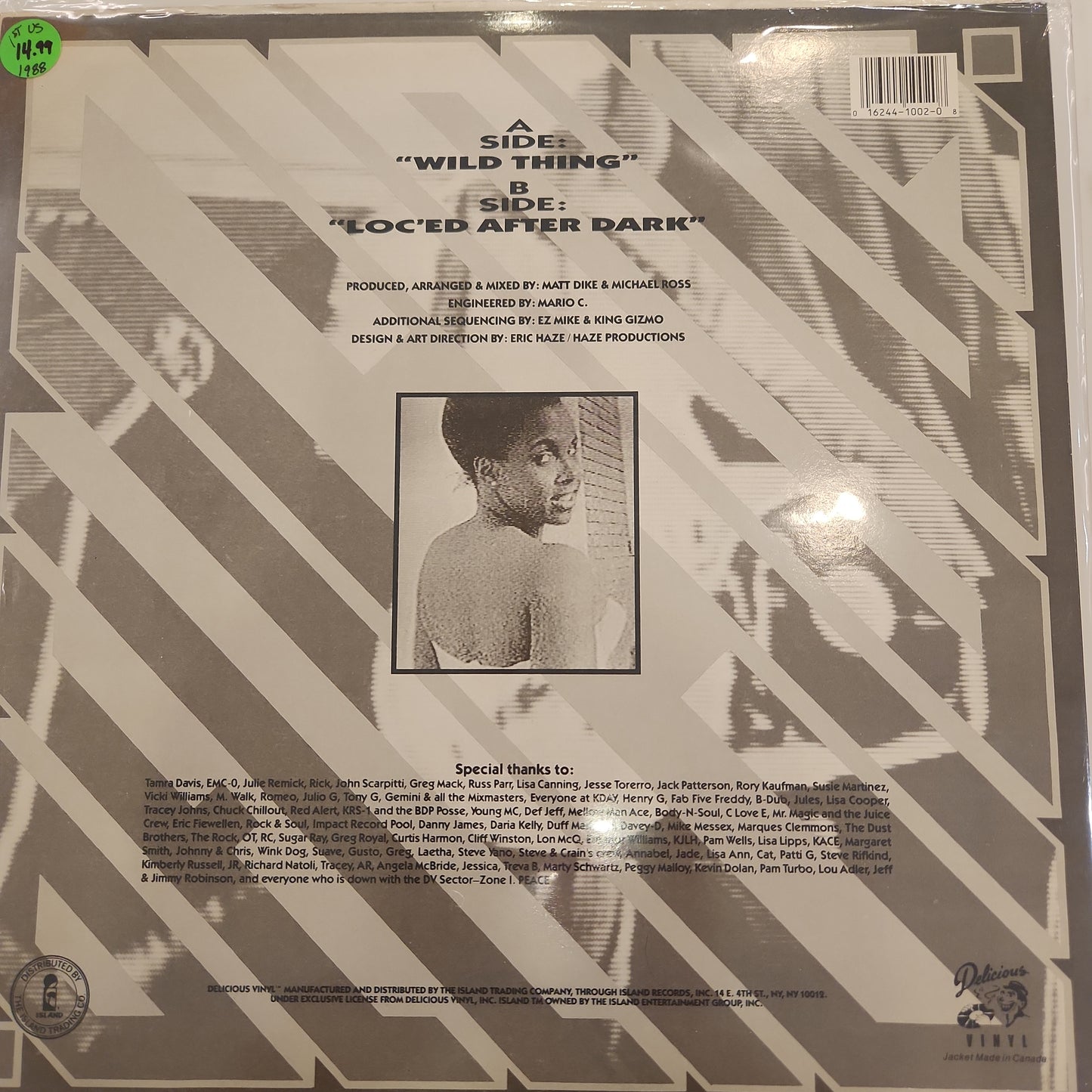 TONE-LOC - Wild Thing Single