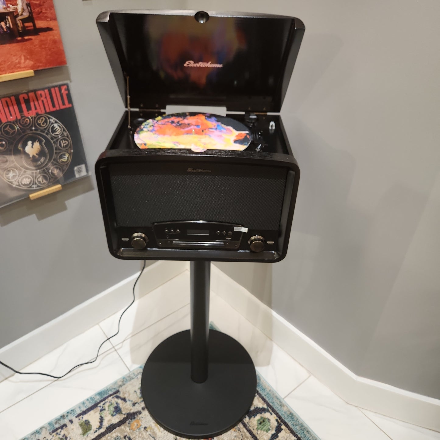 Electrohome - Kingston 7-in-1 Vintage Record Player Stereo System