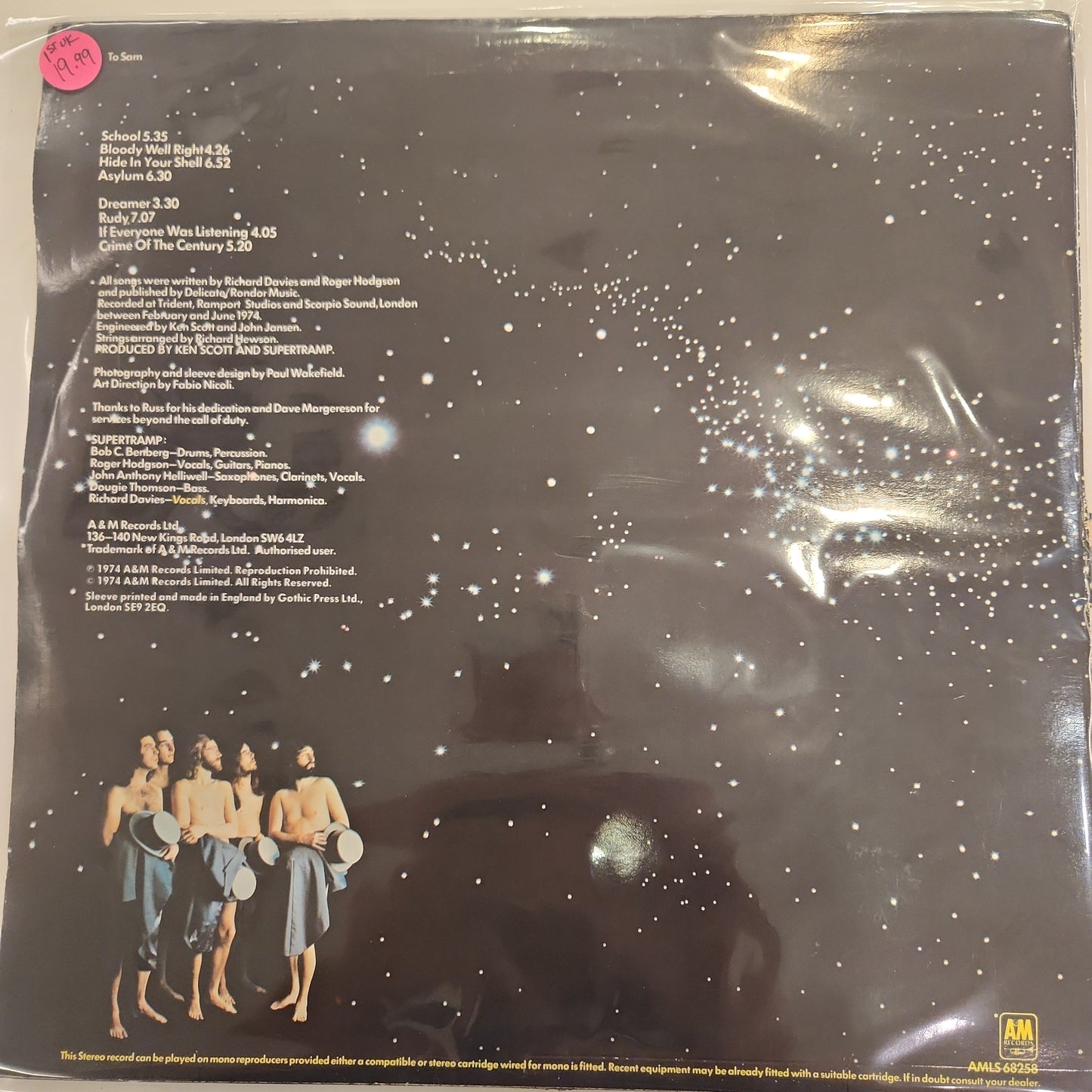 Supertramp - Crime of the Century