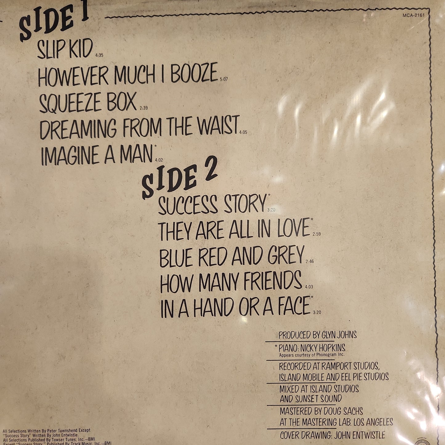 The Who - By Numbers