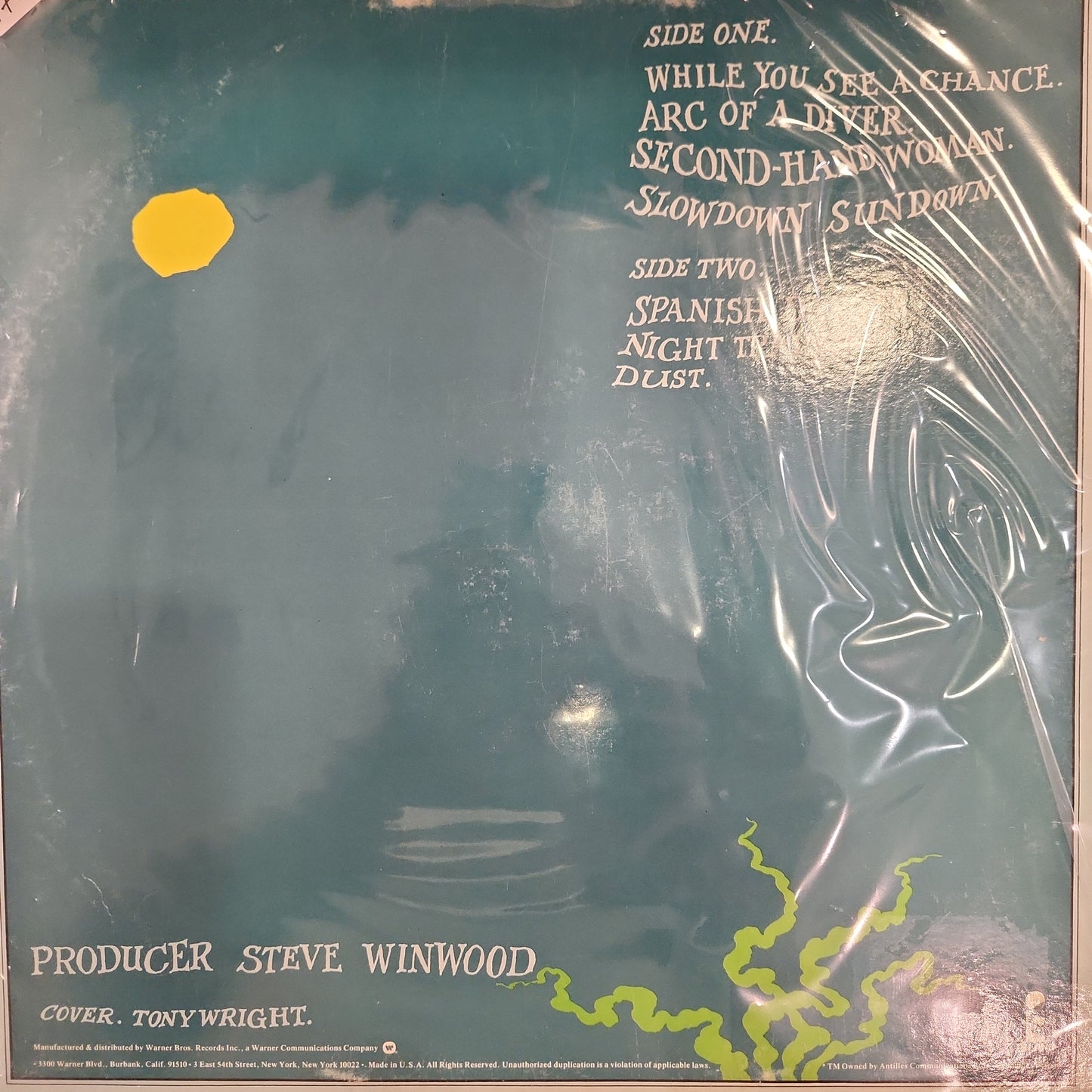 Steve Winwood - Arc Of A Diver