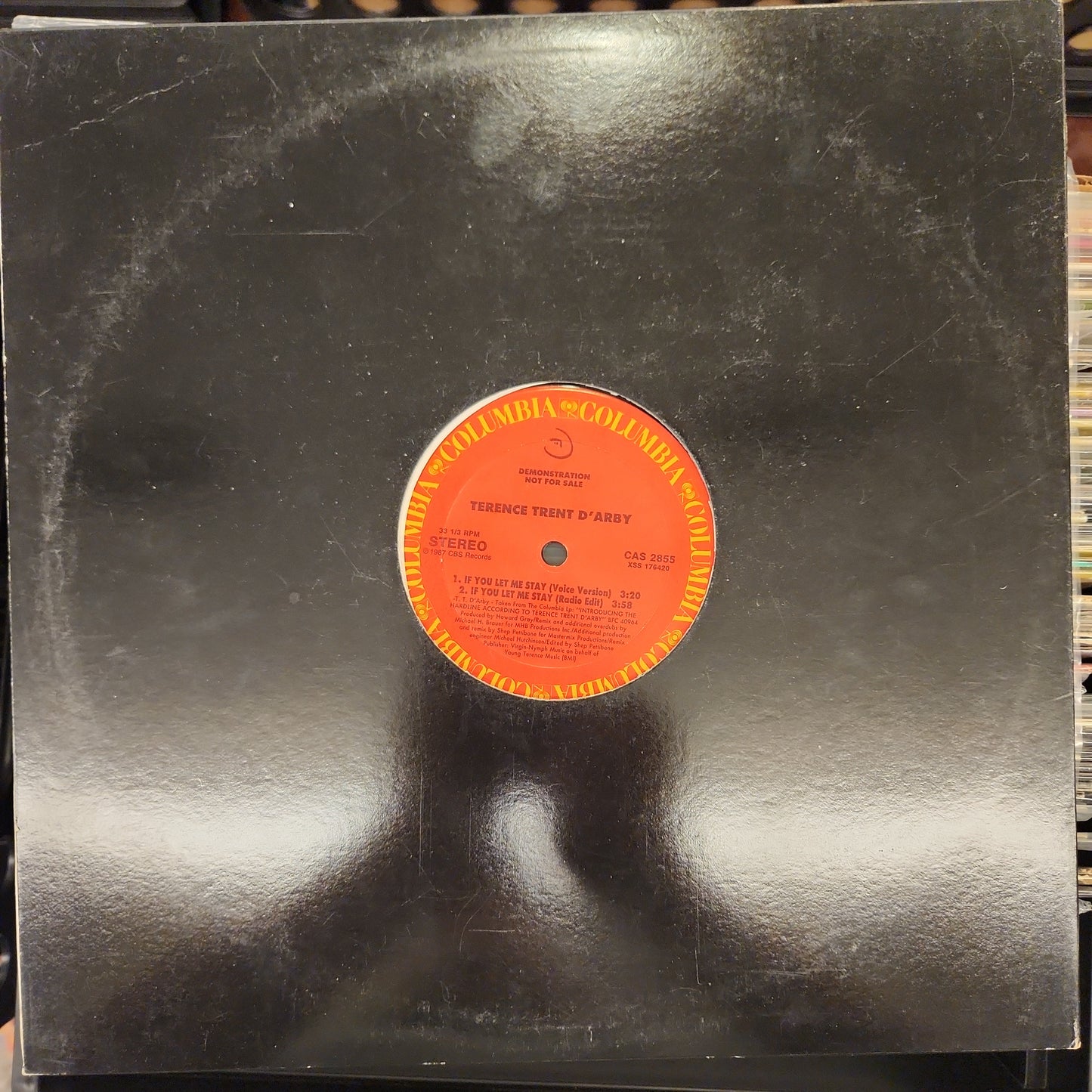 Terence Trent D'Arby - If You Let Me Stay 12" Single