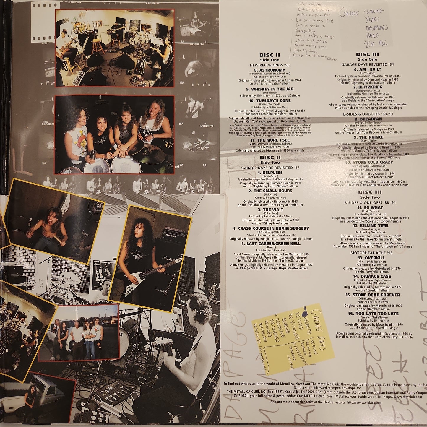 Metallica - Garage Inc. 1