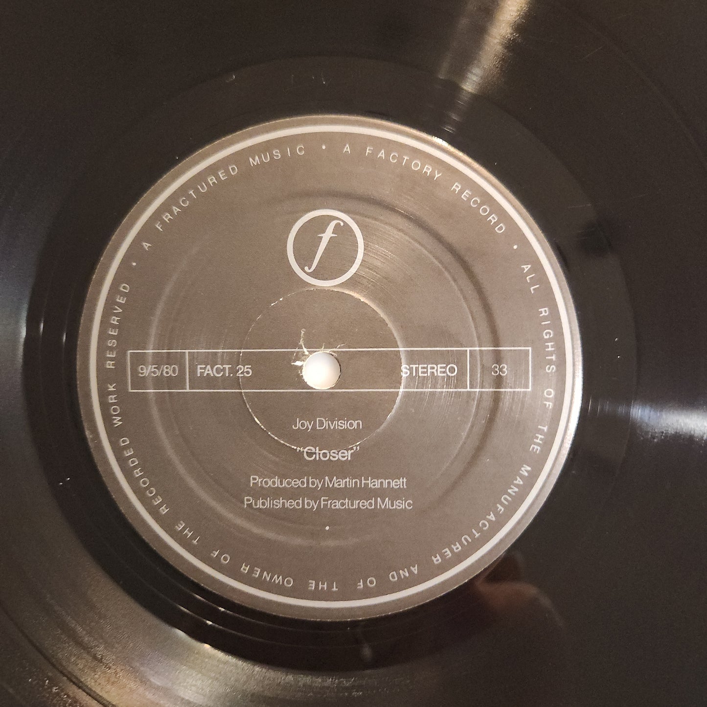JOY DIVISION - Closer