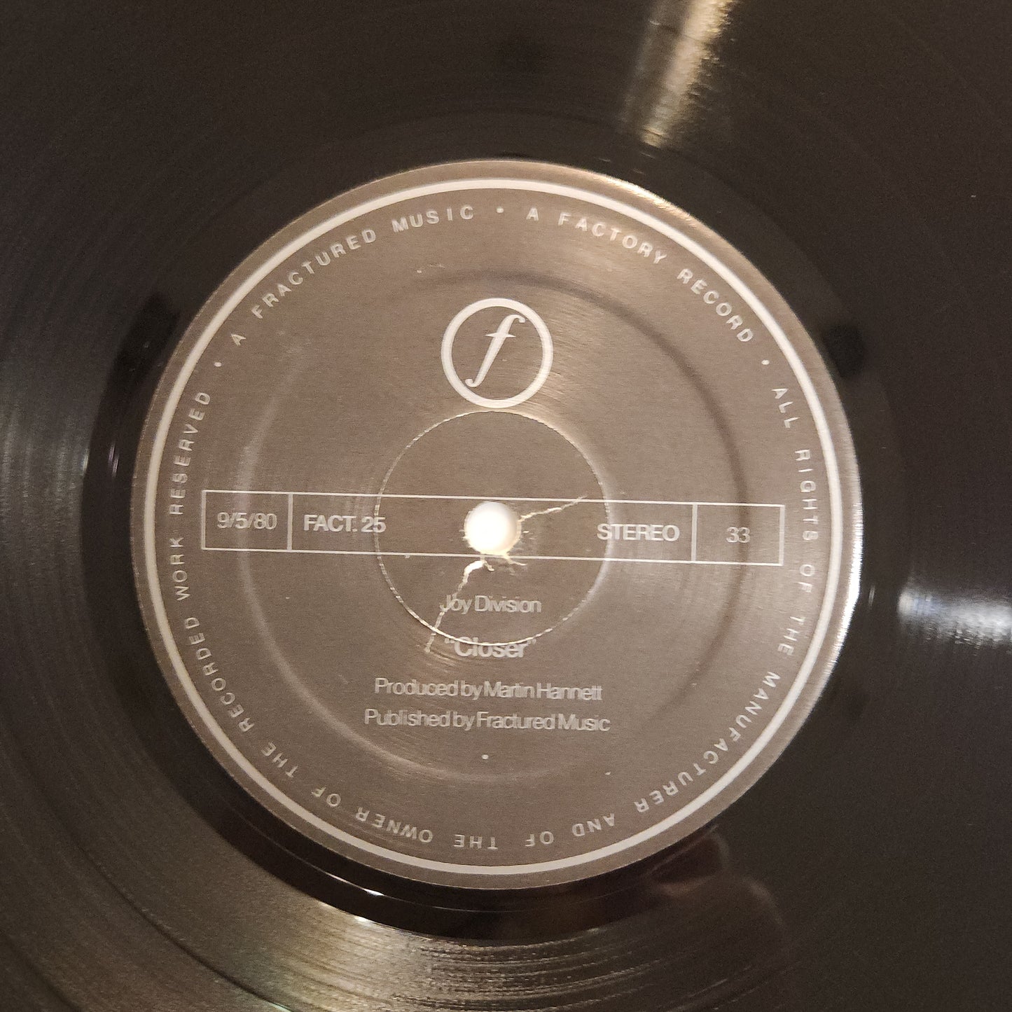 JOY DIVISION - Closer