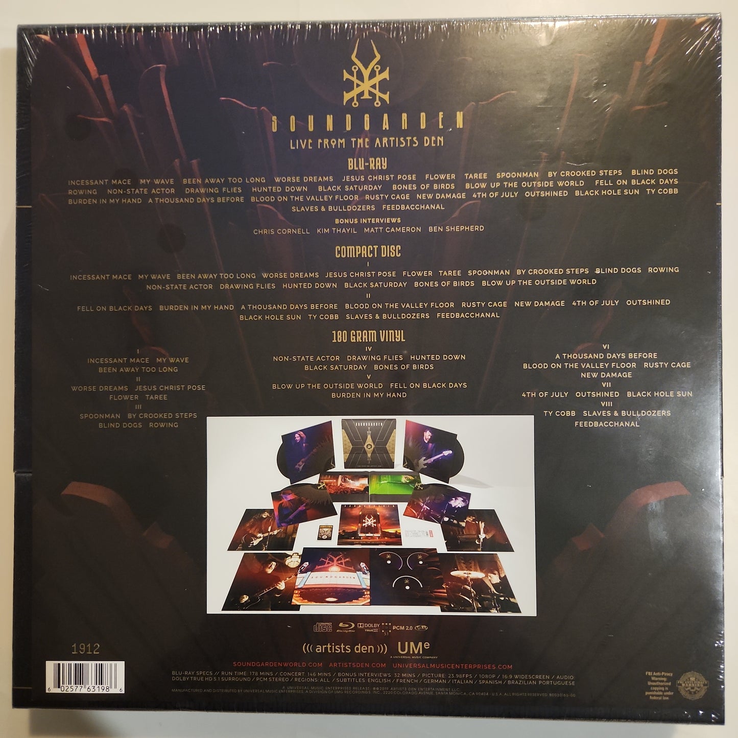 Soundgarden - Live From The Artists Den