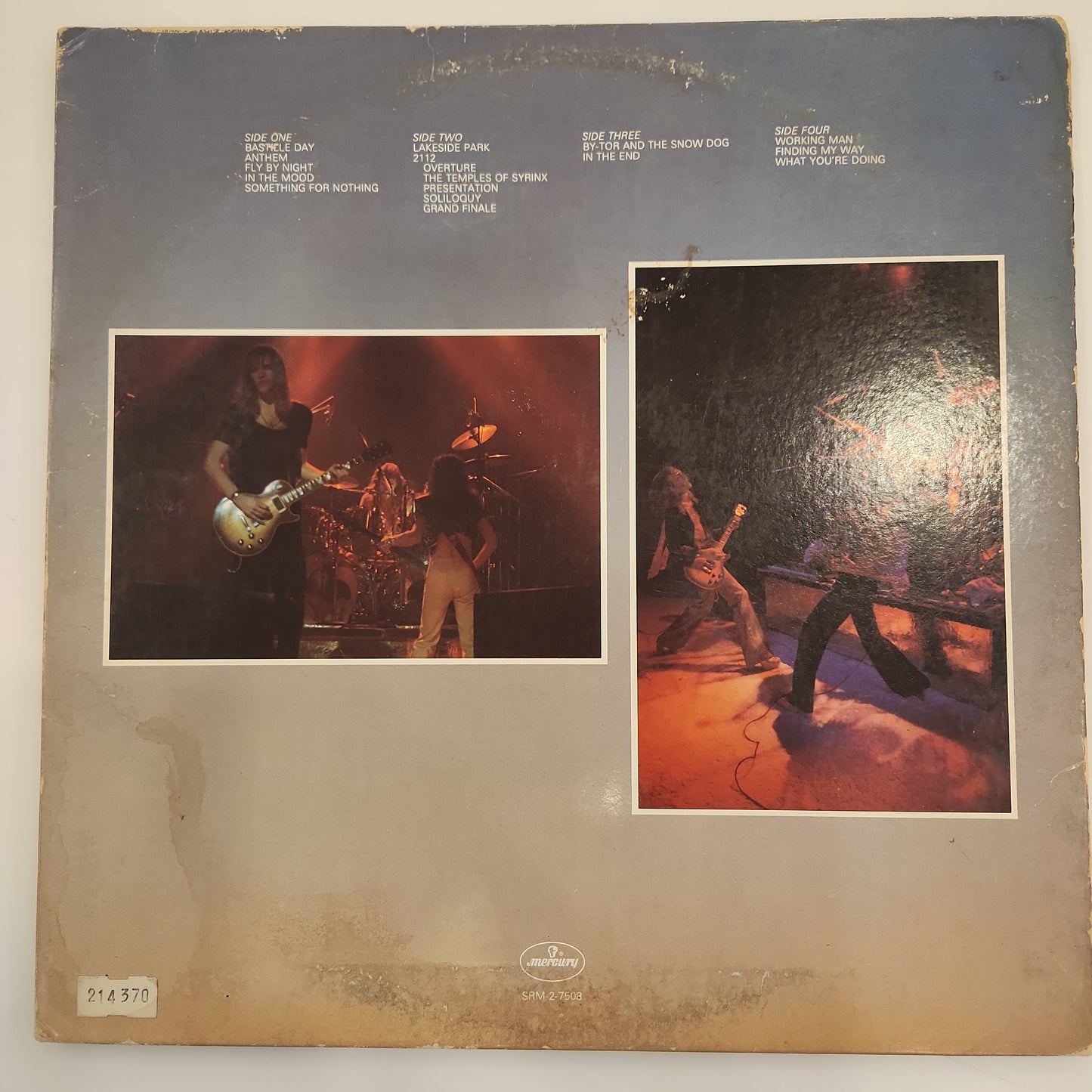 RUSH - All The World's A Stage (A)