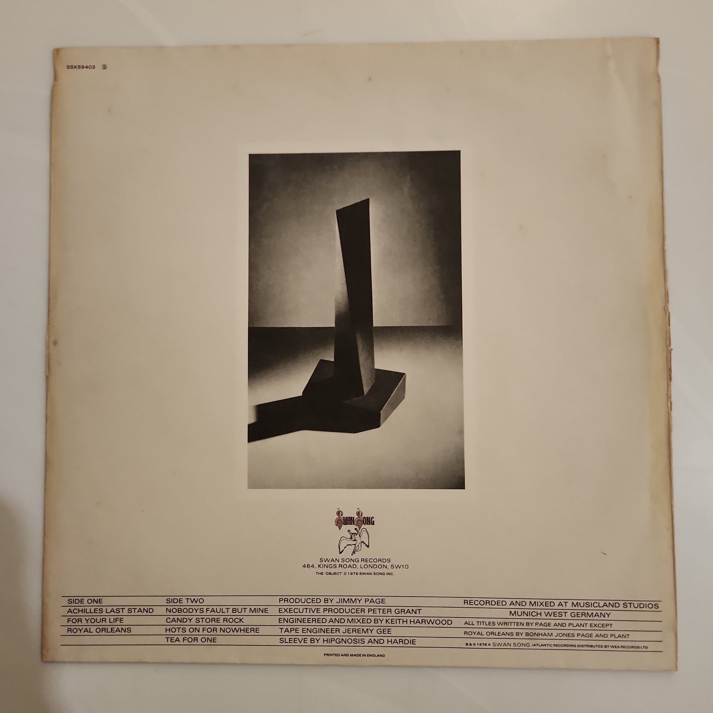 Led Zeppelin - PRESENCE (B23)