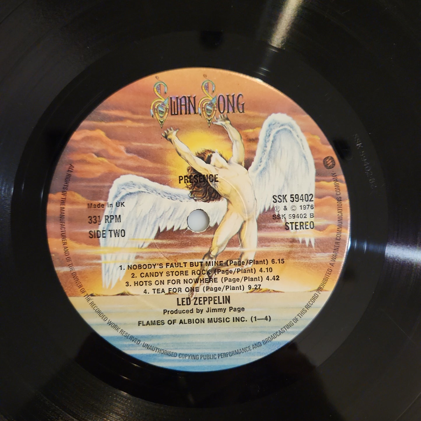 Led Zeppelin - PRESENCE (B23)