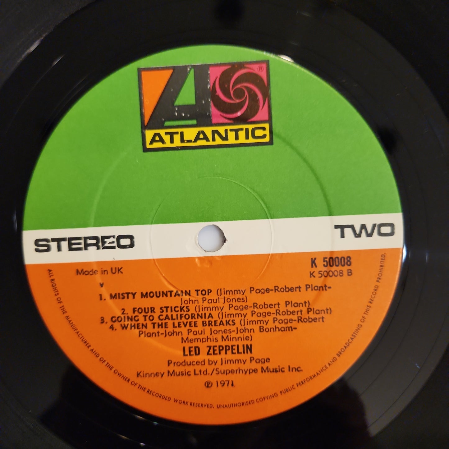 Led Zeppelin - IV (Untitled) (B63)