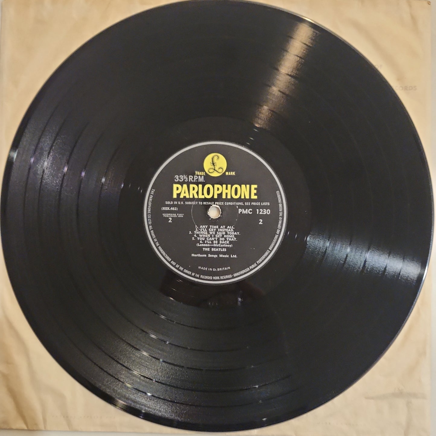 The Beatles - A Hard Day's Night (F92)