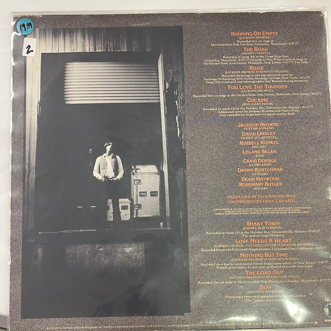 Jackson Browne - Running on Empty 2