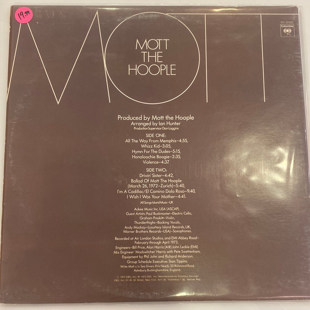 Mott The Hoople - Mott The Hoople