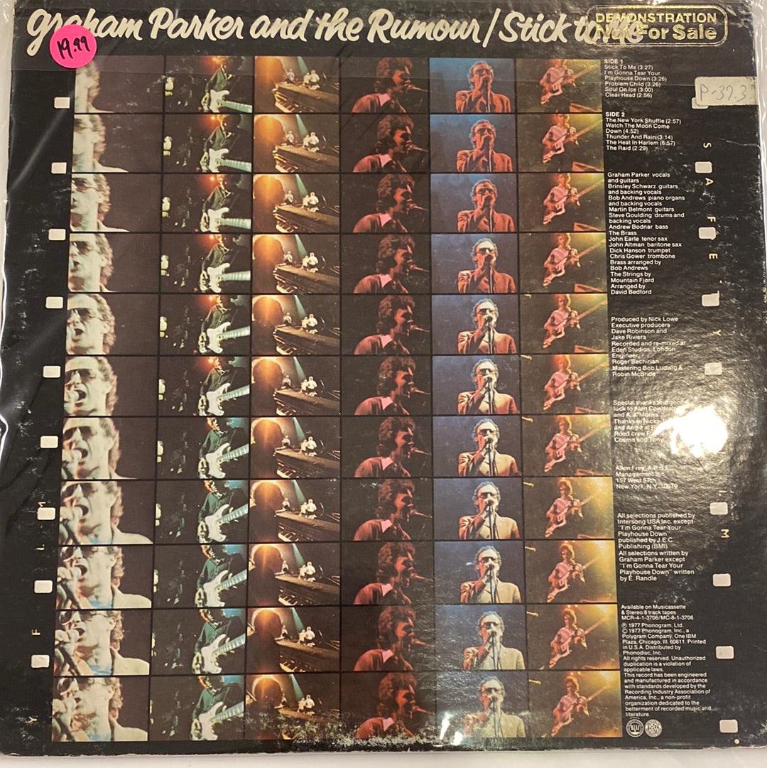 Graham Parker and the Rumour - Stick to Me