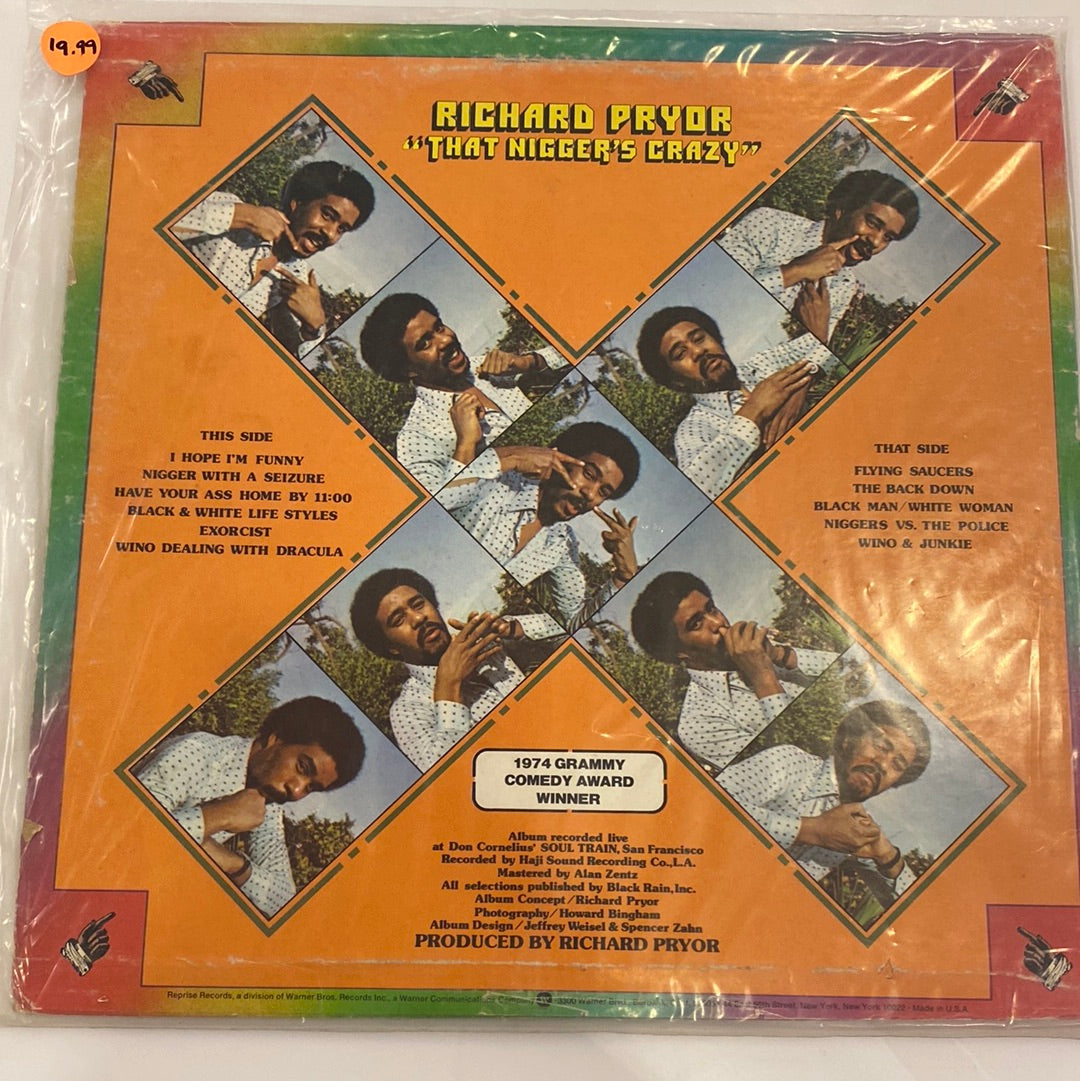 Richard Pryor - "That Nigger's Crazy"