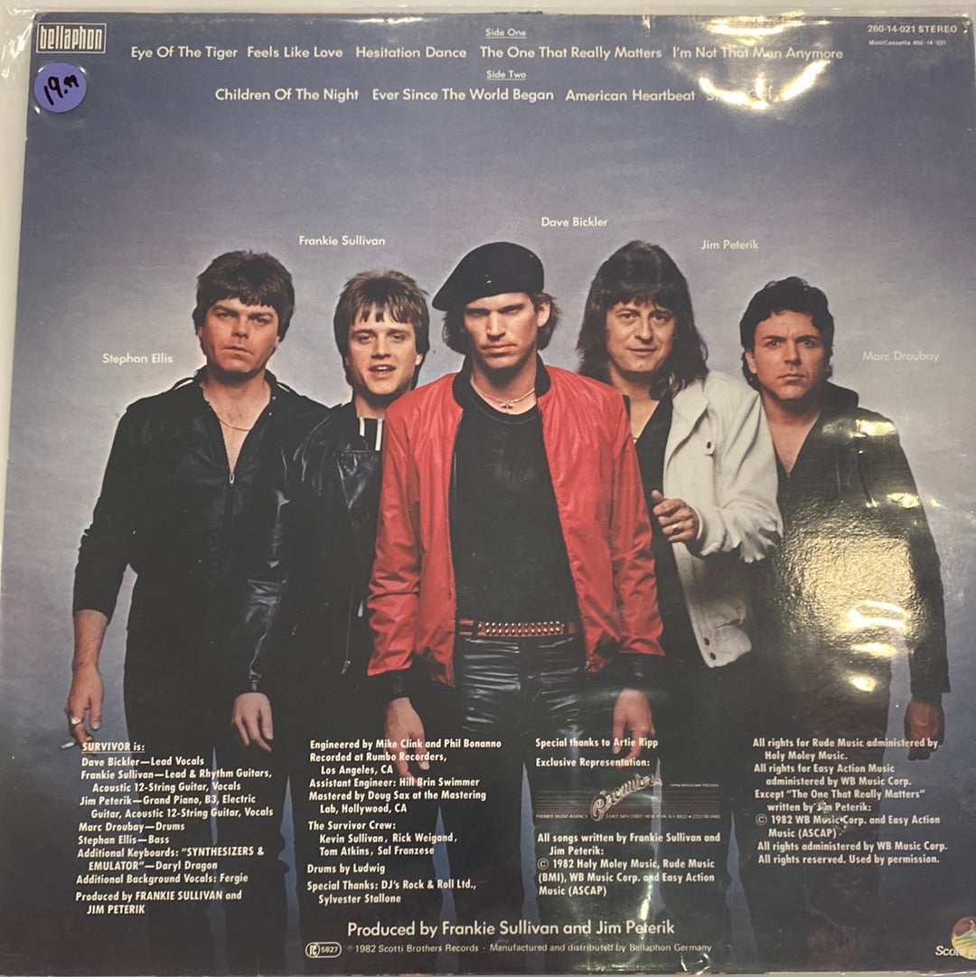 Survivor - Eye of the Tiger