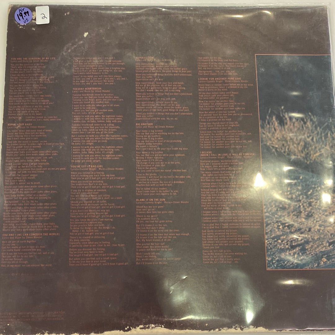 Stevie Wonder - Talking Book - 2