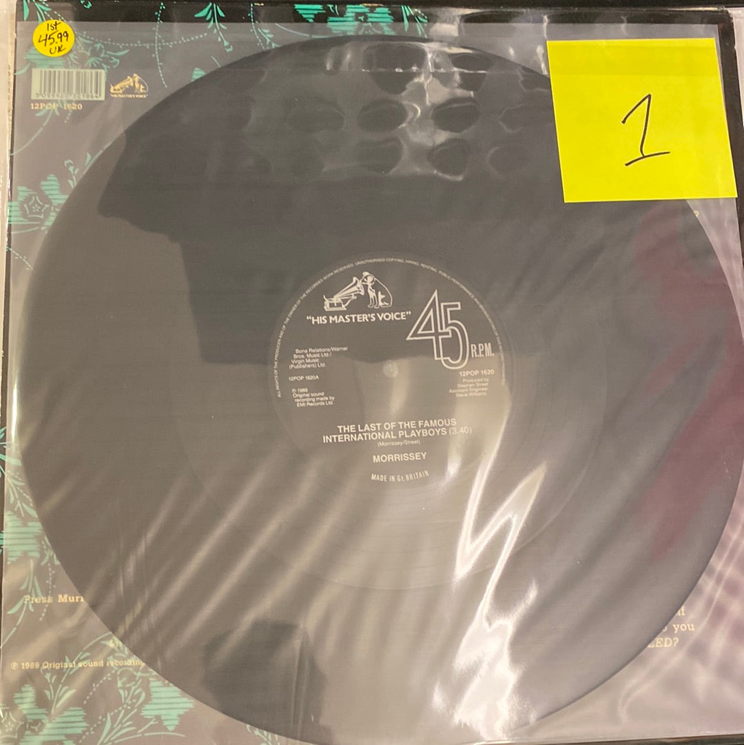 Morrissey - The Last of the Famous International Playboys E.P.