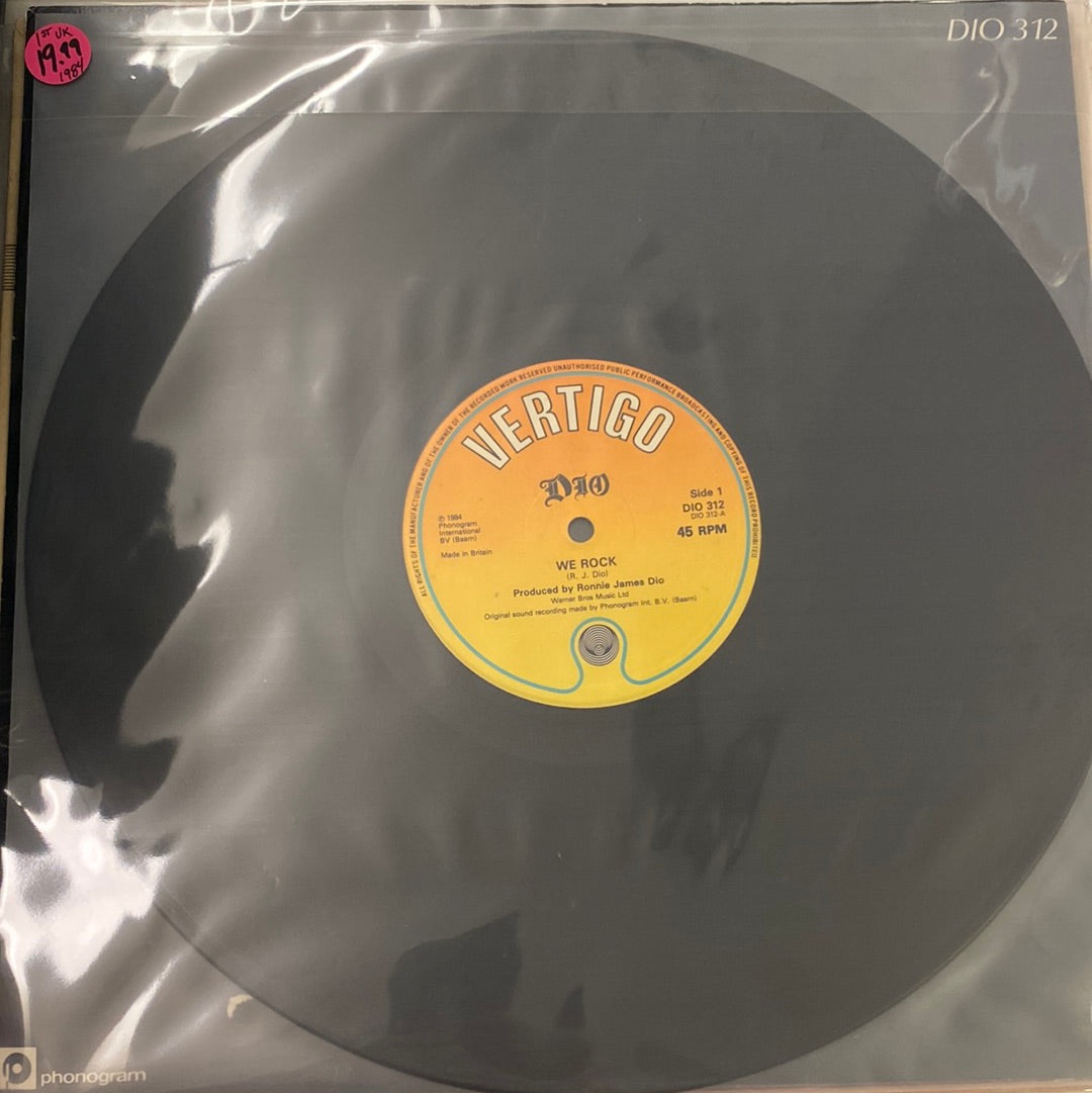 DIO - We Rock 12" Single