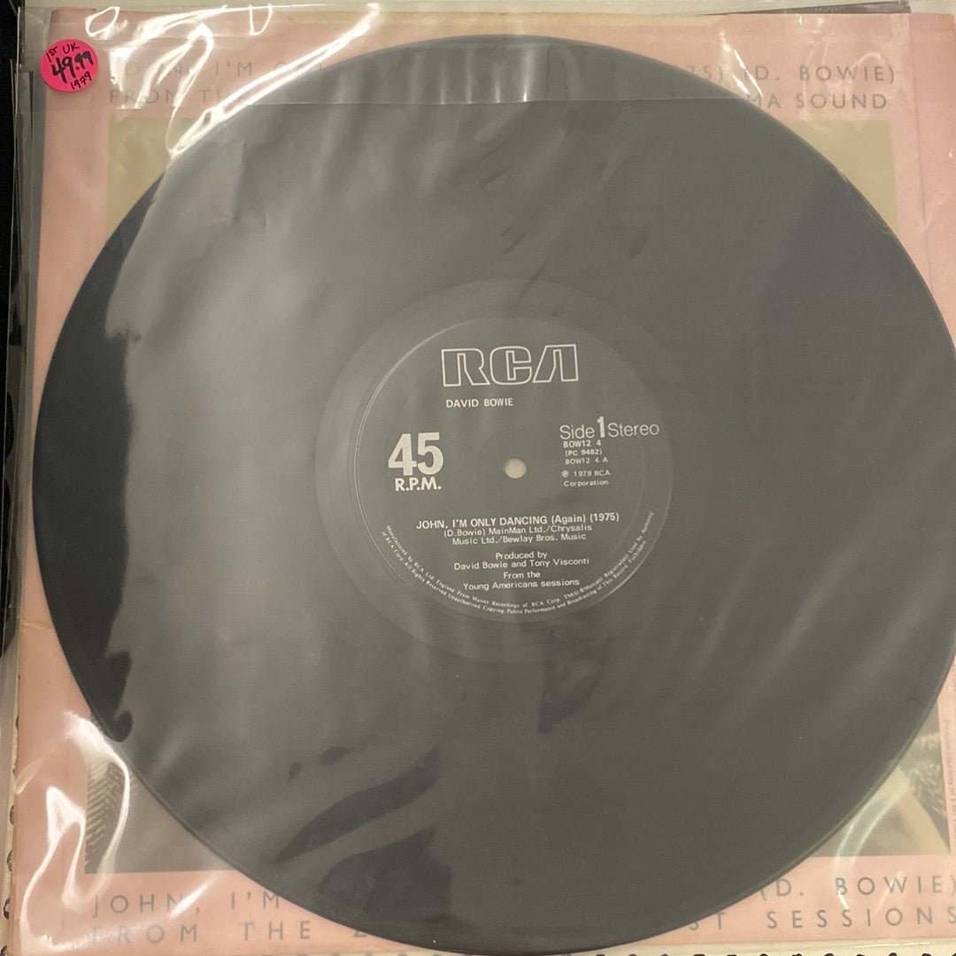 David Bowie - John, I'm Only Dancing(Again) 12" Single