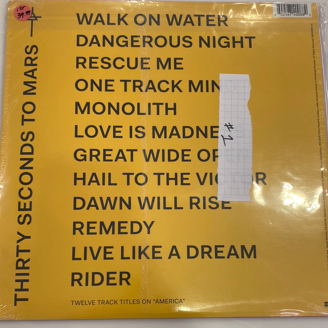 Thirty Seconds to Mars - America