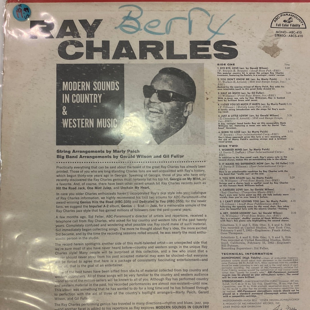 Ray Charles - Modern Sounds