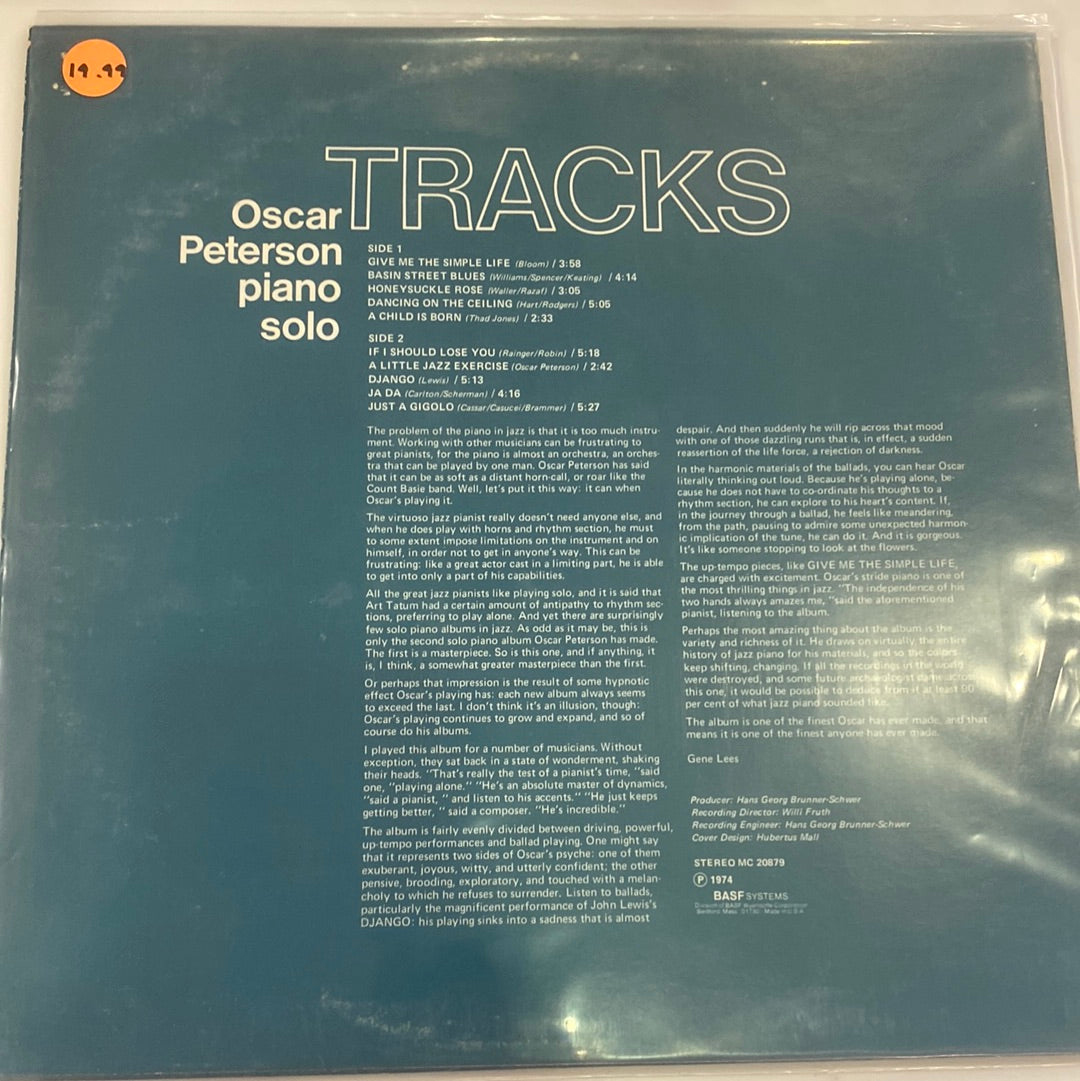 Oscar Peterson Piano Solo - Tracks