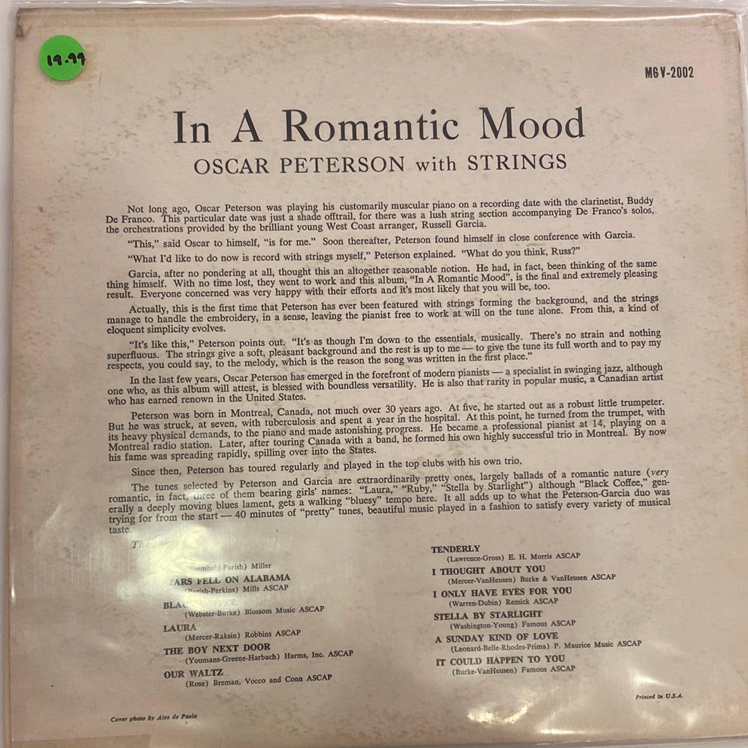 Oscar Peterson - In a Romantic Mood