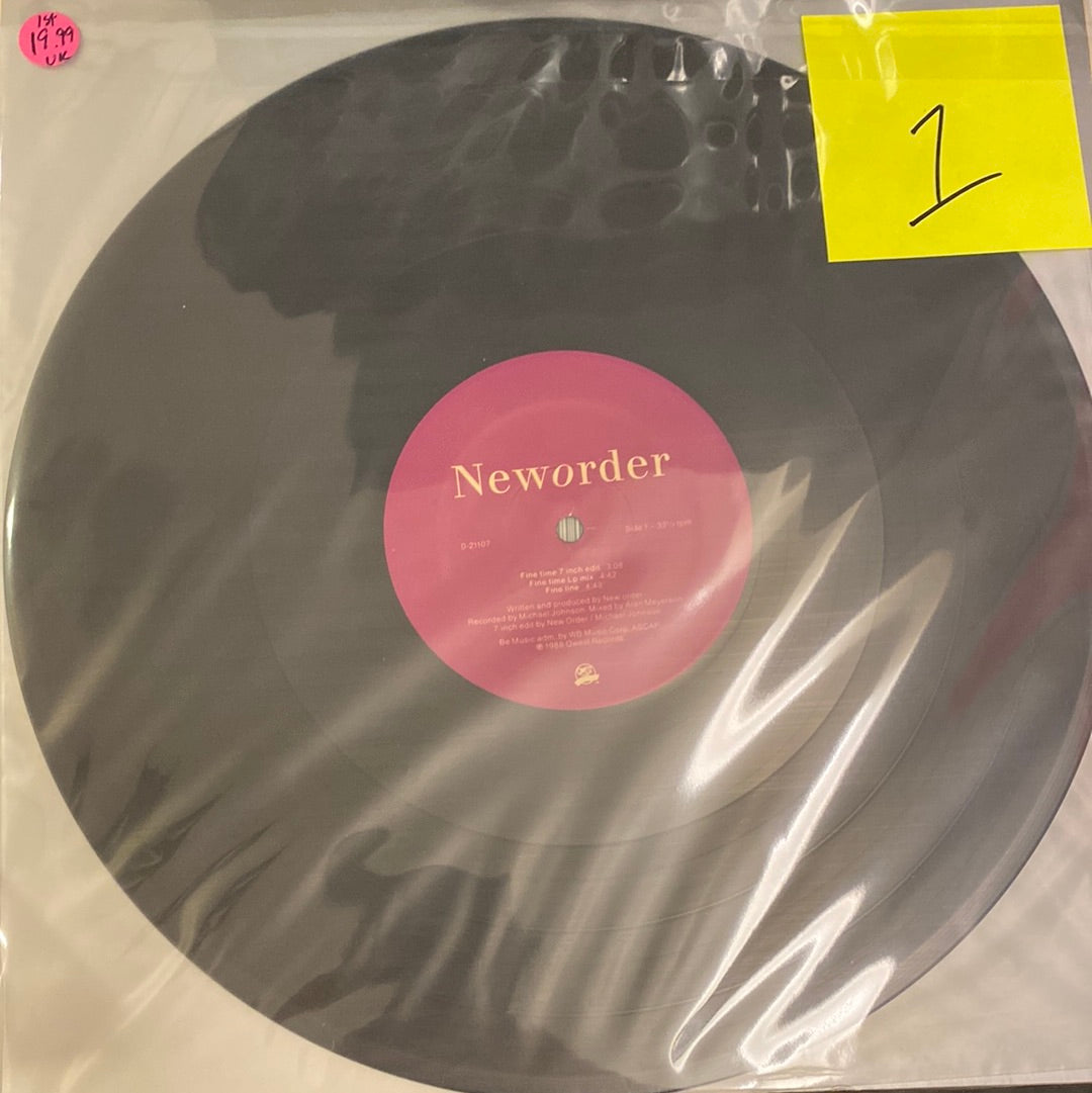 New Order - Fine Time E.P.