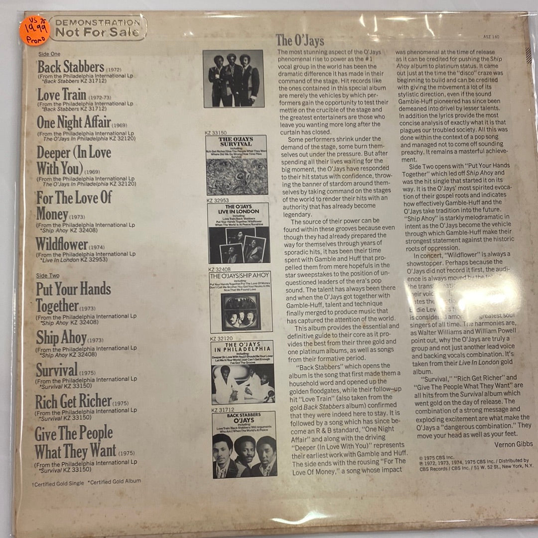 The O’Jays- Everything You Always Wanted to Hear By the O’Jays But Were Afraid to ask For