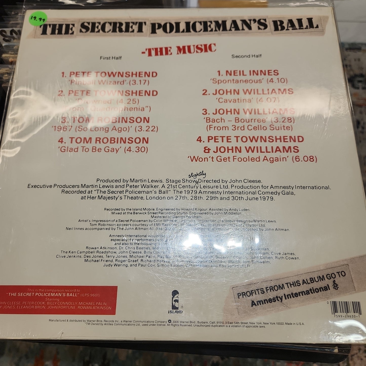 Amnesty International - The Secret Policeman's Ball