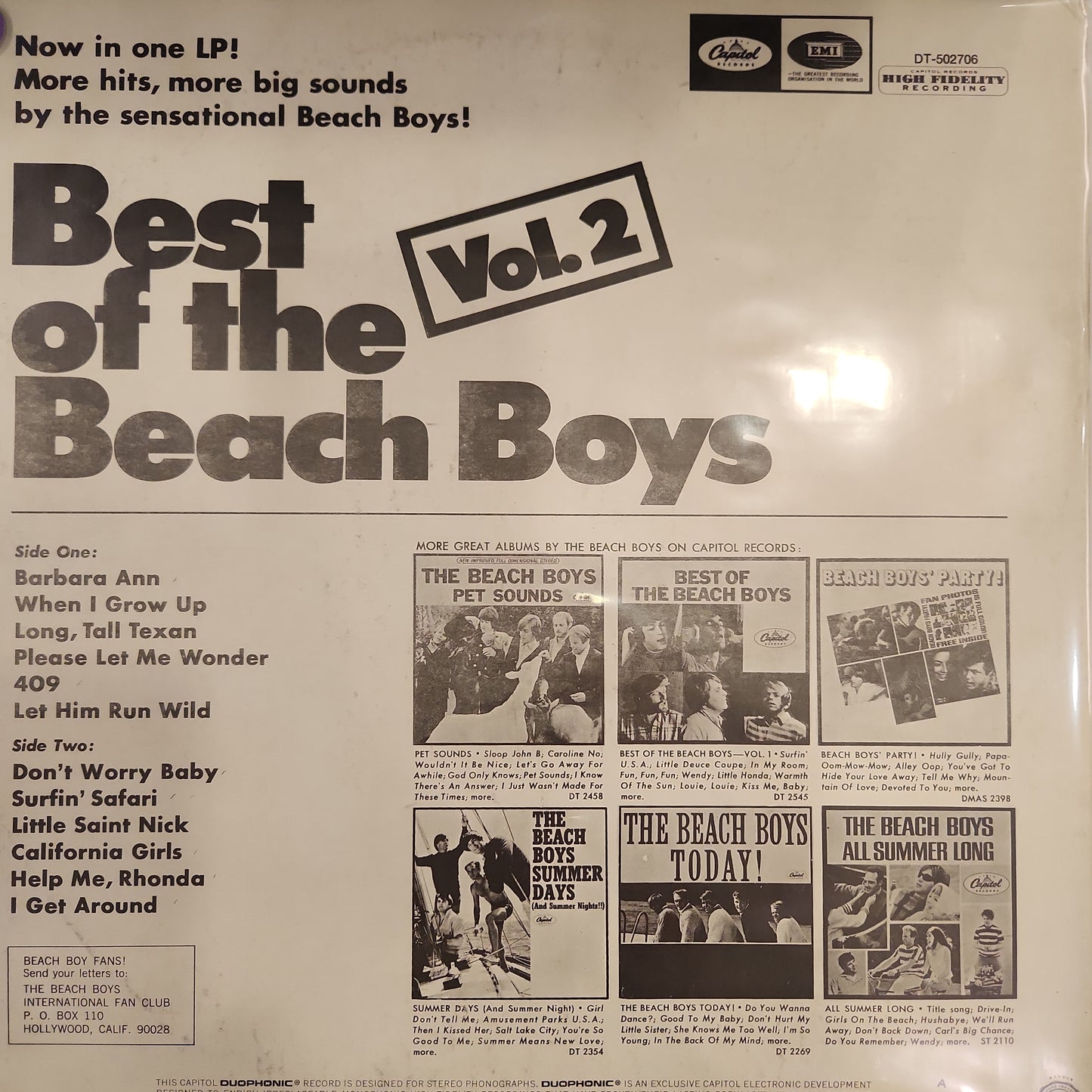 The Beach Boys - Best of Vol. 2