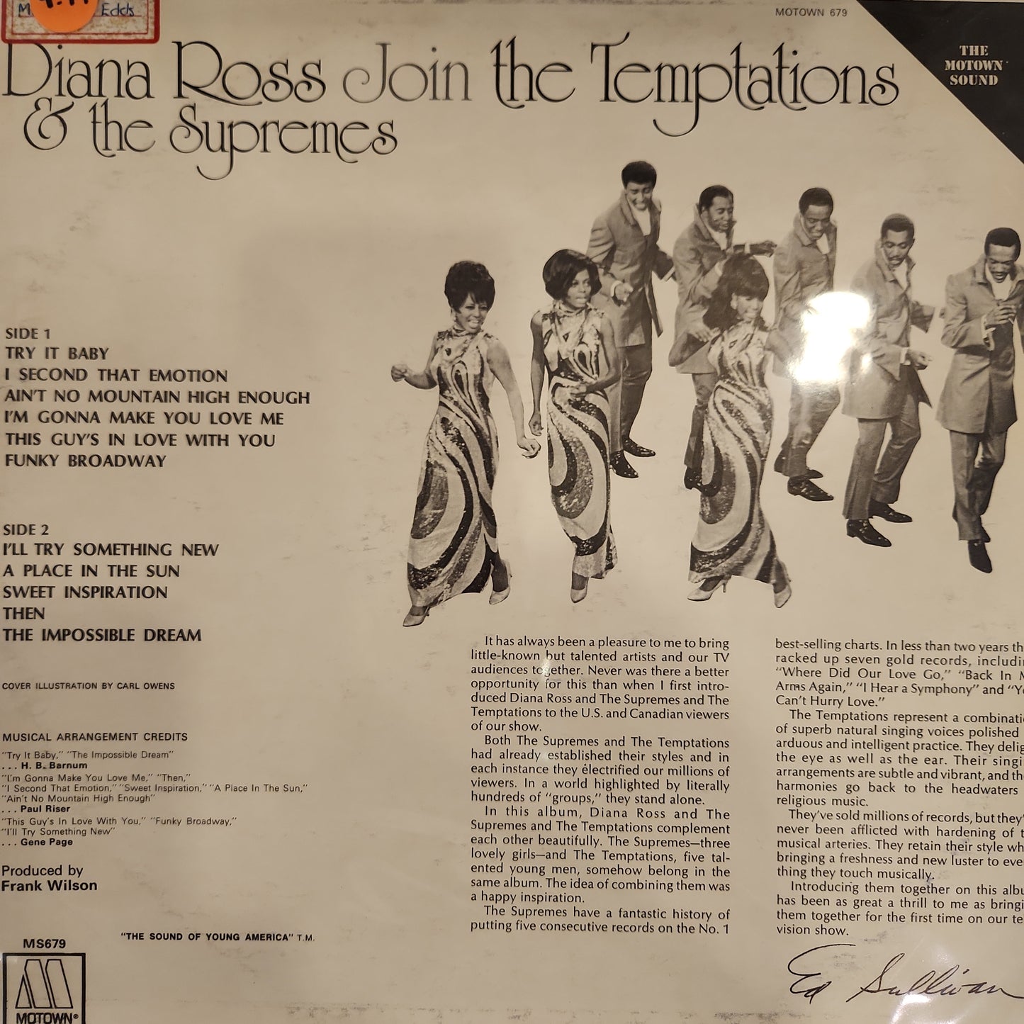 Diana Ross Joins The Temptations & The Supremes