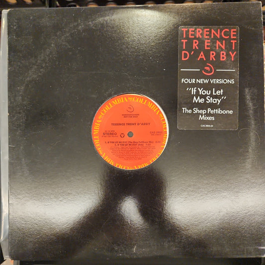 Terence Trent D'Arby - If You Let Me Stay 12" Single
