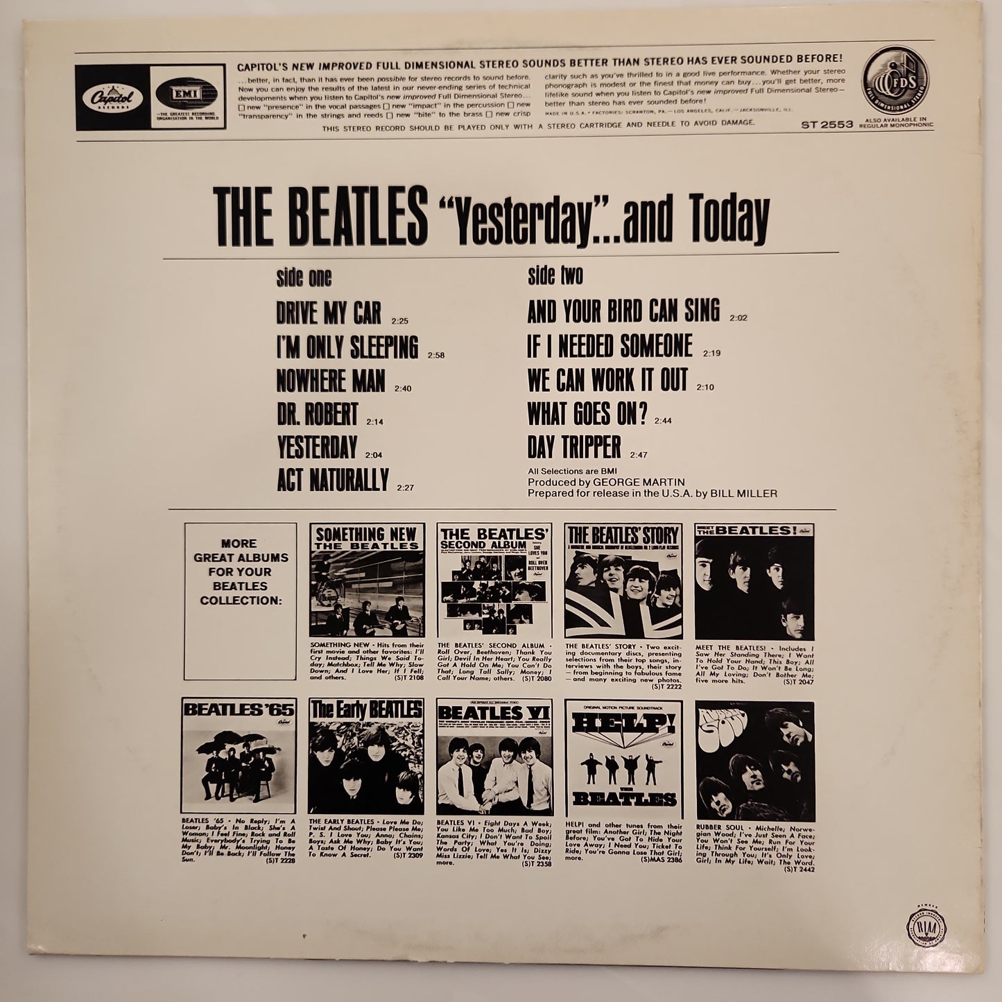 The Beatles - Yesterday And Today (D13)
