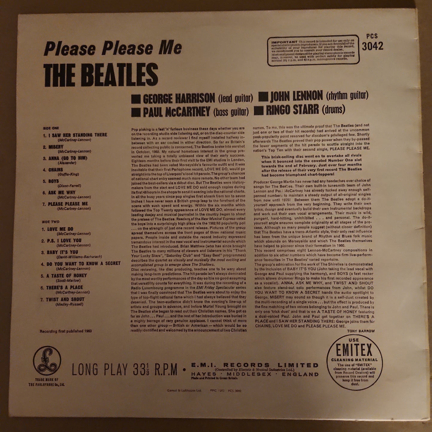 The Beatles - Please Please Me  (994)