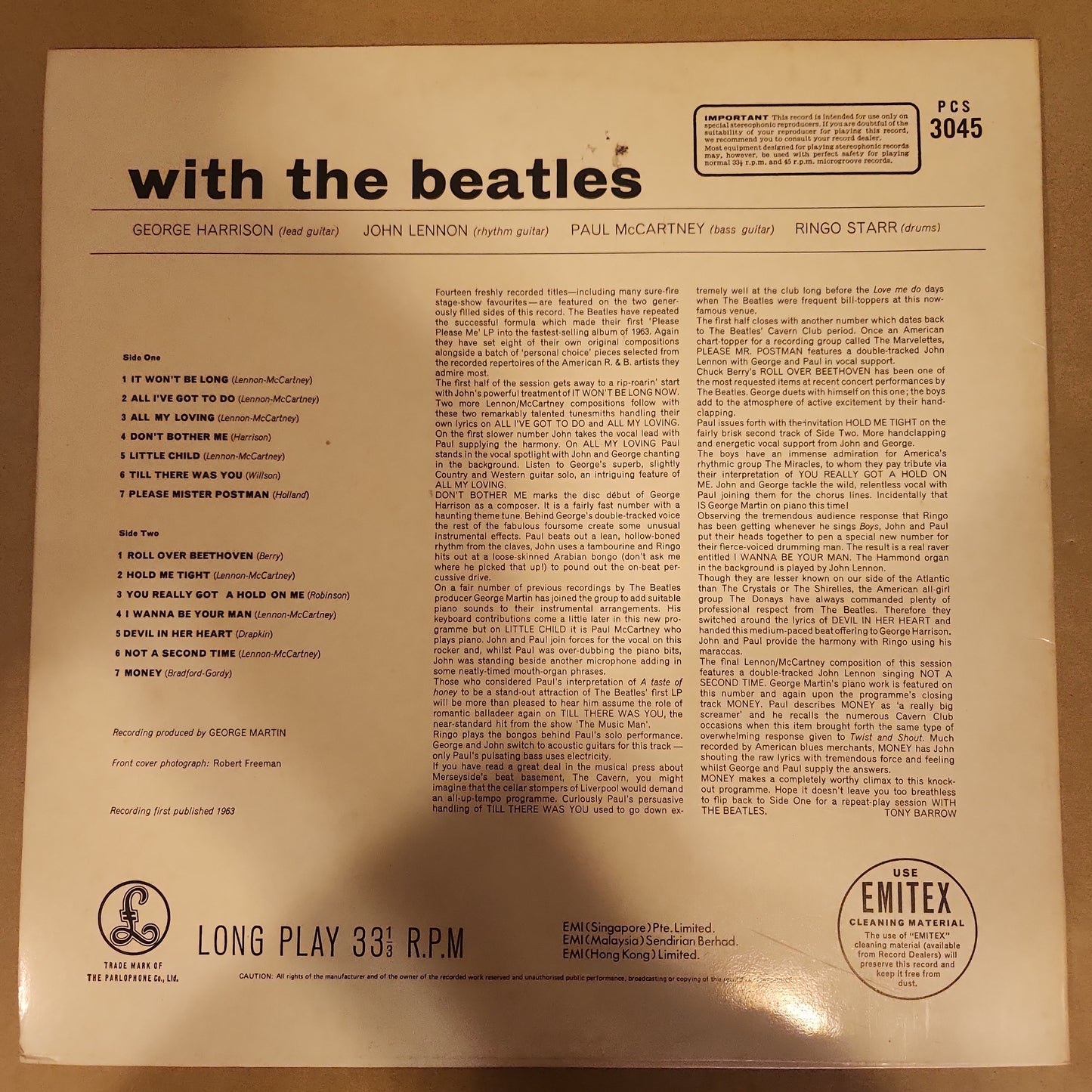 The Beatles - With The Beatles  (989)