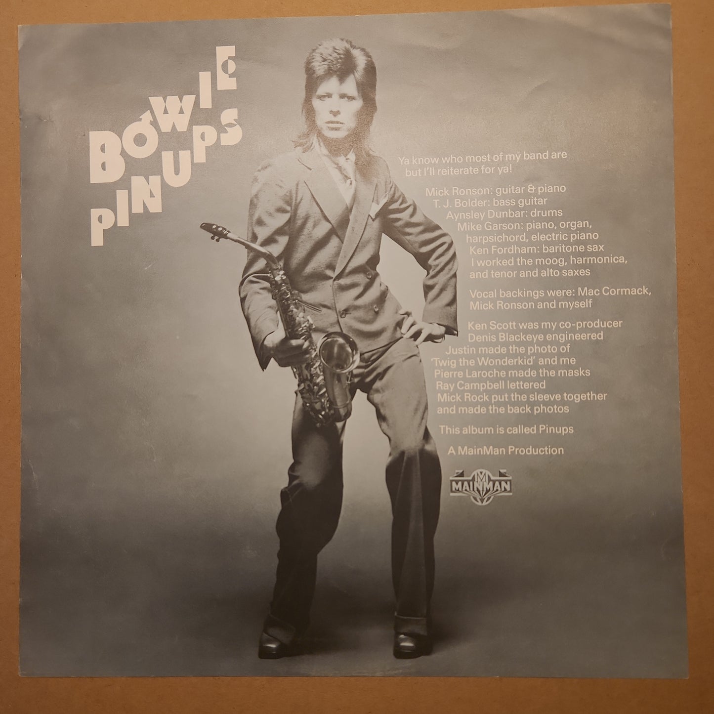 David Bowie - Pinups  (900)