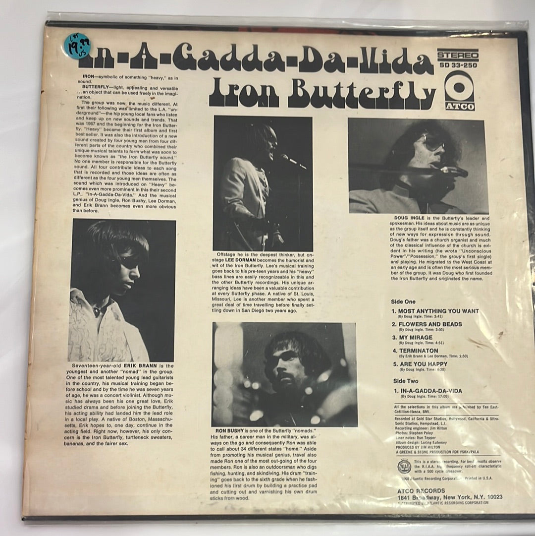 Iron Butterfly - In-A-Gadda-Da-Vida