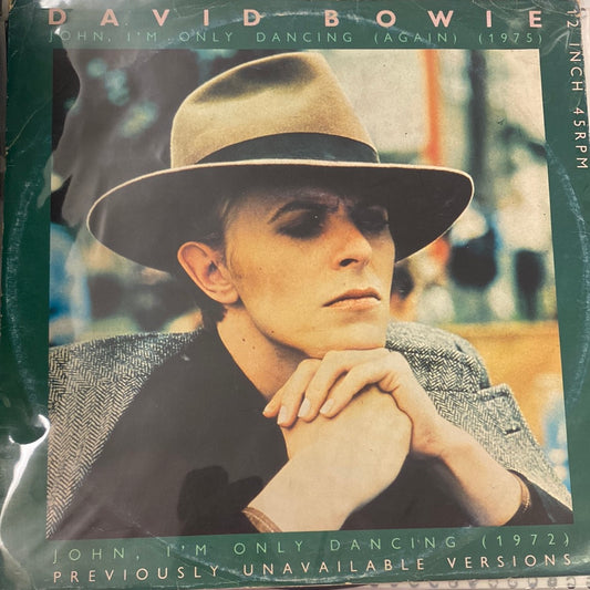 David Bowie - John, I'm Only Dancing(Again)  12" Single