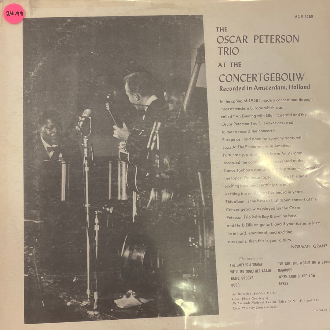 The Oscar Peterson Trio - At the Concertgebouw
