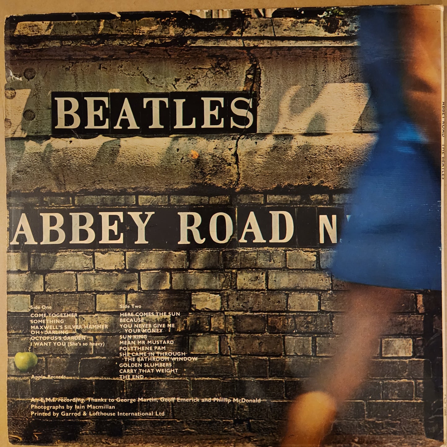 The Beatles - Abbey Road  Misaligned Apple (ZAA)